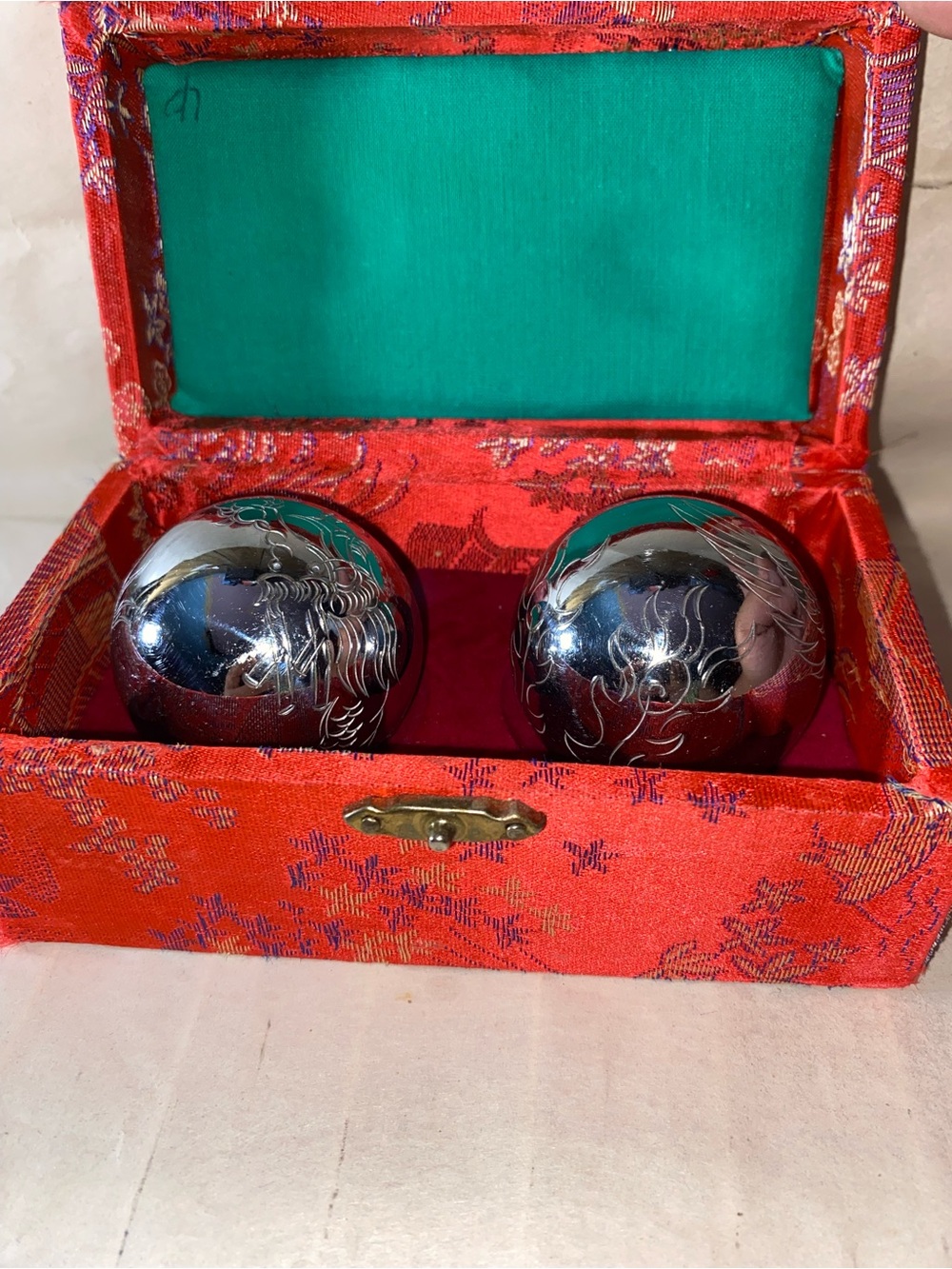 Chinese baoding heath execise stress ball